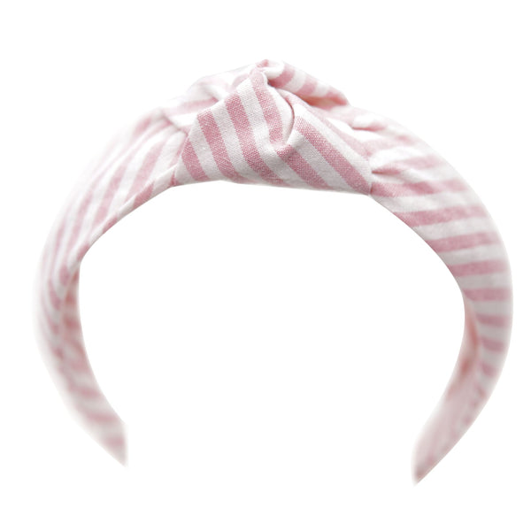 Peony Stripe - Women's Knotted Headband