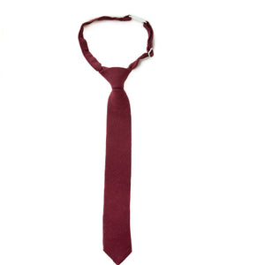 Plum Boys Tie Sm 3-18mo