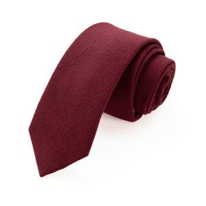 Plum Men's Tie Mens Modern - 2.5" wide x 58" long