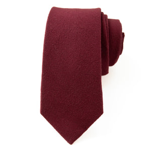 Plum Men's Tie Mens Modern - 2.5" wide x 58" long