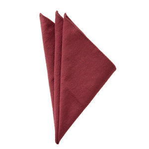 Plum Pocket Square Pocket Square 30cm x 30cm
