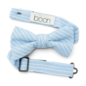 Pond Stripe - Boys Bow TIe
