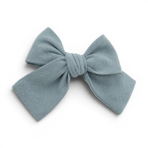 Powder Blue - Petite Hair Bow