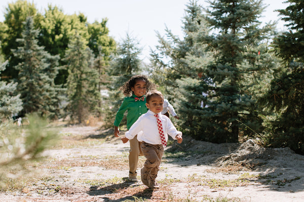 Jolly Floral Bow Tie For Boys