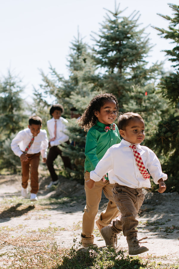 Jolly Floral Bow Tie For Boys