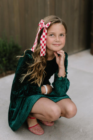 Red Ryder Lady Hair Bow Lady Hair Bow 4"x7.5"