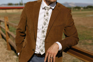 Ridgeline Men's Tie Mens Modern - 2.5" wide x 58" long