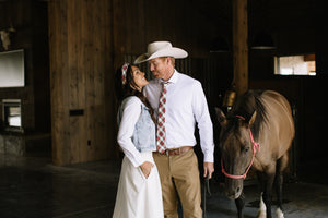 Saint Nick Knotted Headband