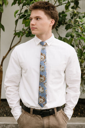 Seabound Floral Men's Tie