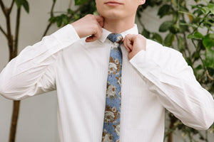 Seabound Floral Men's Tie