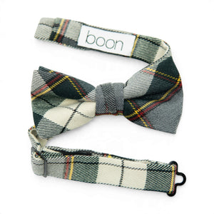 Spruce Plaid - Boys Bow Tie