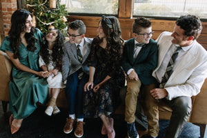 Spruce Plaid Boys Tie