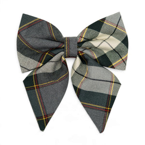 Spruce Plaid - Dog Collar Bow Ties & Bows