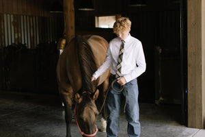 Spruce Plaid - Youth Tie Youth 2" x 48"