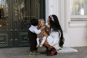 Saint Nick Petite Hair Bow