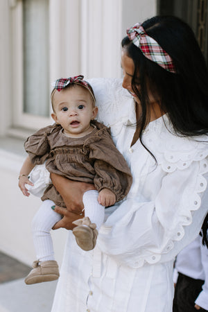Saint Nick Knotted Headband