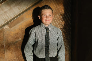 Starry Night - Boys Tie Sm 3-18mo