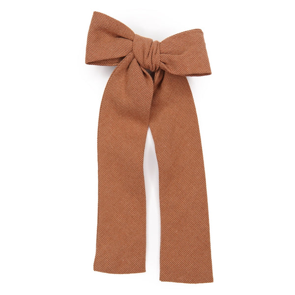 Tan Saddle - Lady Hair Bow