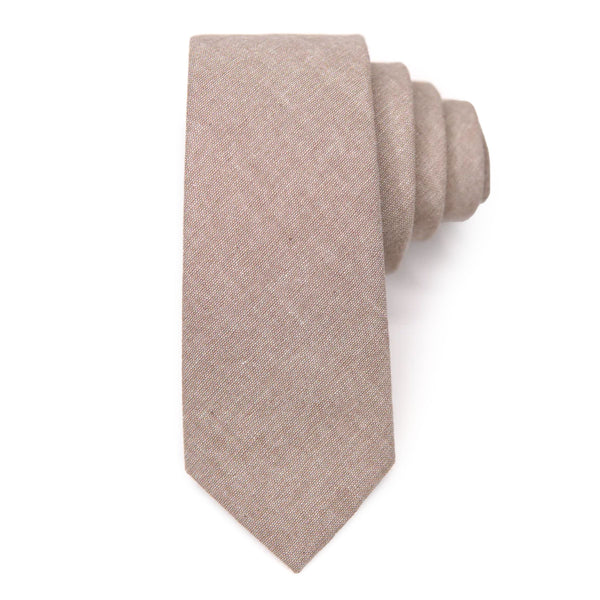 Taupe Men's Tie