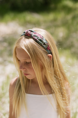 Foyer Floral Knotted Headband