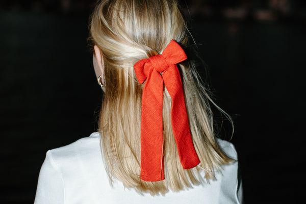 True Red - Lady Hair Bow