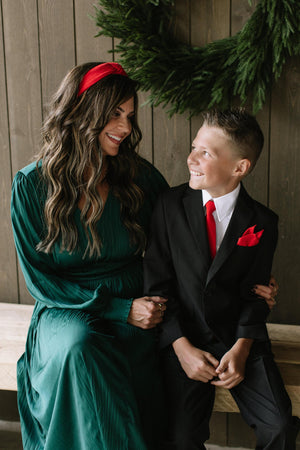 Truest Red Pocket Square Pocket Square 30cm x 30cm