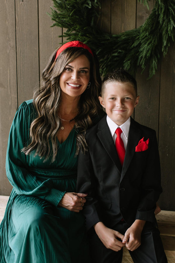 Truest Red Pocket Square Pocket Square 30cm x 30cm