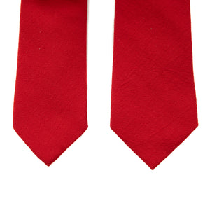Truest Red Men's Tie Mens Modern - 2.5" wide x 58" long