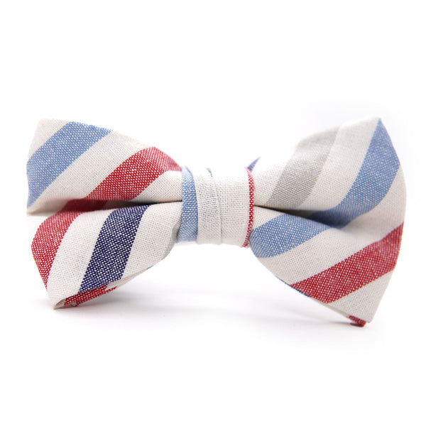 Uncle Sam Stripe Bow Tie for Boys