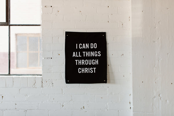 Boon Banner - I Can Do All Things Through Christ