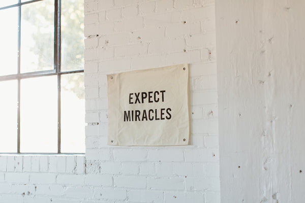 Boon Banner - Expect Miracles