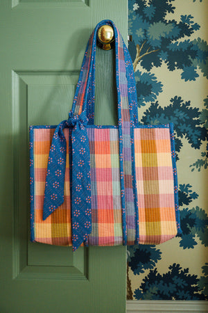 Whimsy Plaid - Woven Bag