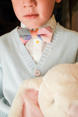 Whimsy Plaid - Boys Bow Tie