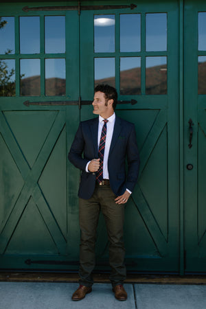 Whistler Plaid Men's Tie