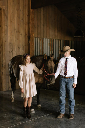 Whistler Plaid - Youth Tie Youth 2" x 48"