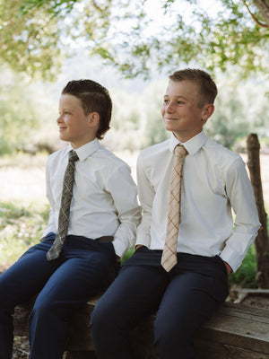 Winston Tweed Boys Tie