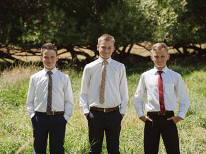 Winston Tweed Boys Tie