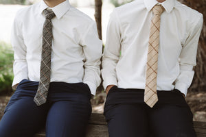 Newton Tweed Youth Tie