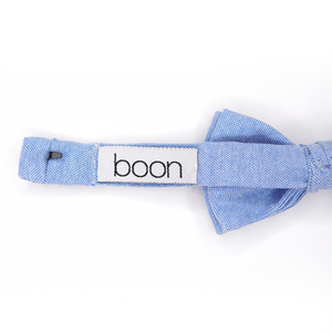Sky Blue Bow Tie for Boys-Boon Ties