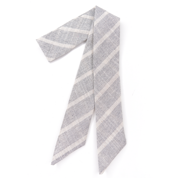Cloudy Stripe Everything Bow for Girls & Women - Neck scarf & Hair wrap