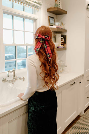 Classic Christmas Hair Sash
