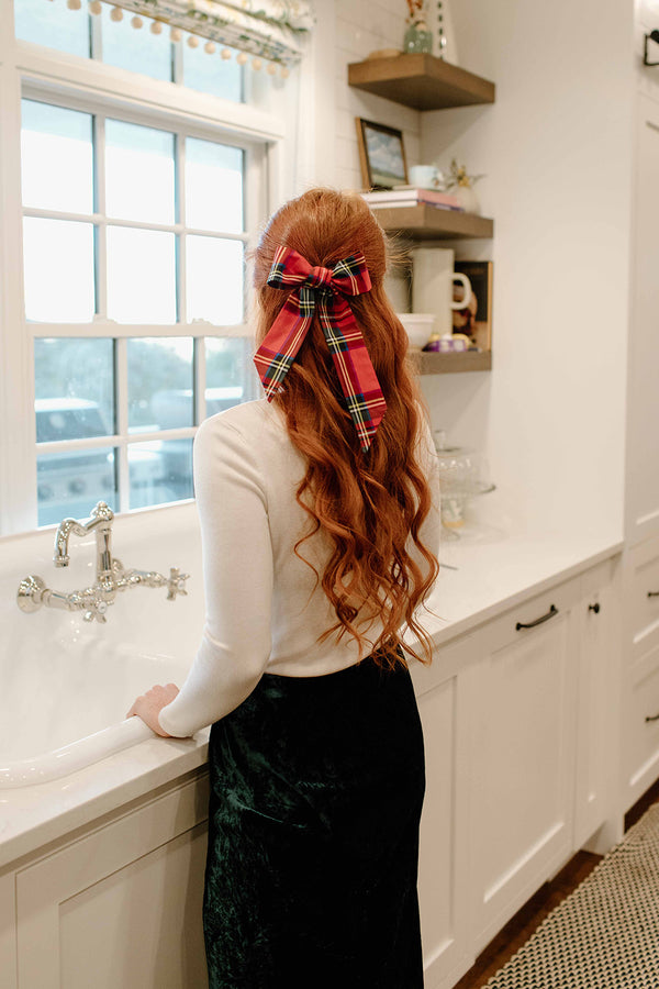 Classic Christmas Hair Sash