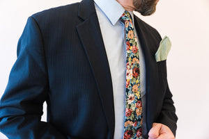 Sea Foam Green Linen Pocket Square-Boon Ties