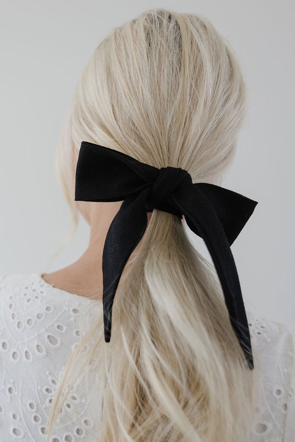 Men In Black Everything Bow for Girls & Women - Neck scarf & Hair wrap